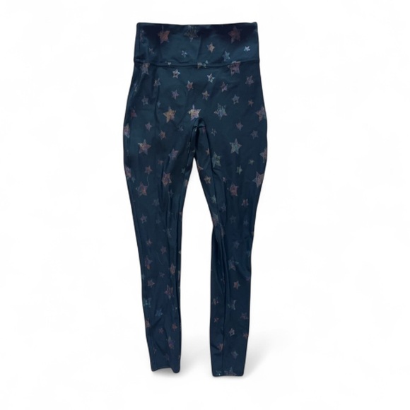 SPANX Kids Black Leggings with Colorful Stars - Picture 2 of 3